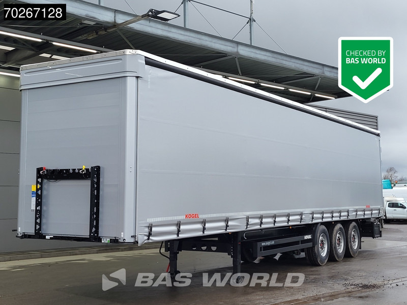 Kögel S24-1 3 axles HARDWOOD OMEGA NEW SAF Liftachse Edscha - Curtainsider semi-trailer: picture 1 Kögel S24-1 3 axles HARDWOOD OMEGA NEW SAF Liftachse Edscha - Curtainsider semi-trailer: picture 1