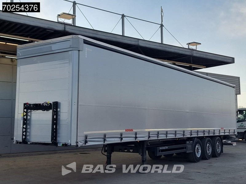 Kögel S24-1 3 axles Tailgate 2000kg NEW Liftachse Edscha LBW - Curtainsider semi-trailer: picture 2 Kögel S24-1 3 axles Tailgate 2000kg NEW Liftachse Edscha LBW - Curtainsider semi-trailer: picture 2