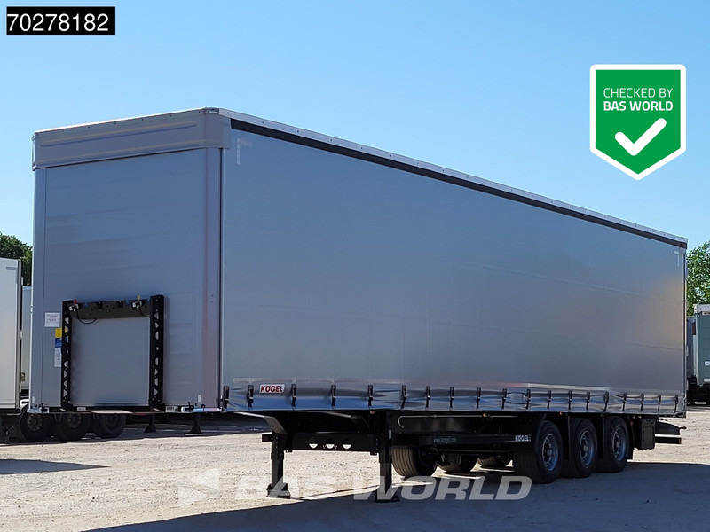 Kögel S24-1 MEGA Hubdach Liftachse Lifting Roof - Curtainsider semi-trailer: picture 1 Kögel S24-1 MEGA Hubdach Liftachse Lifting Roof - Curtainsider semi-trailer: picture 1