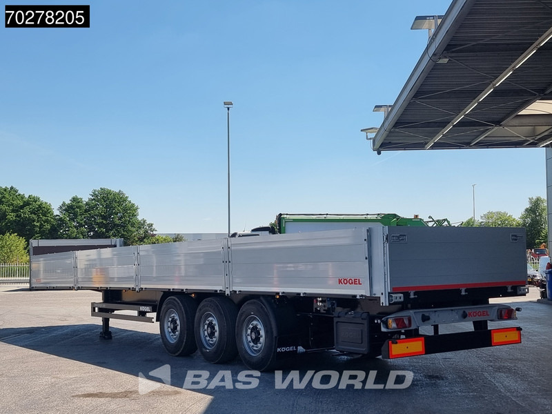 Kögel S24-1 NEW Liftachse Bordwände - Dropside/ Flatbed semi-trailer: picture 2 Kögel S24-1 NEW Liftachse Bordwände - Dropside/ Flatbed semi-trailer: picture 2