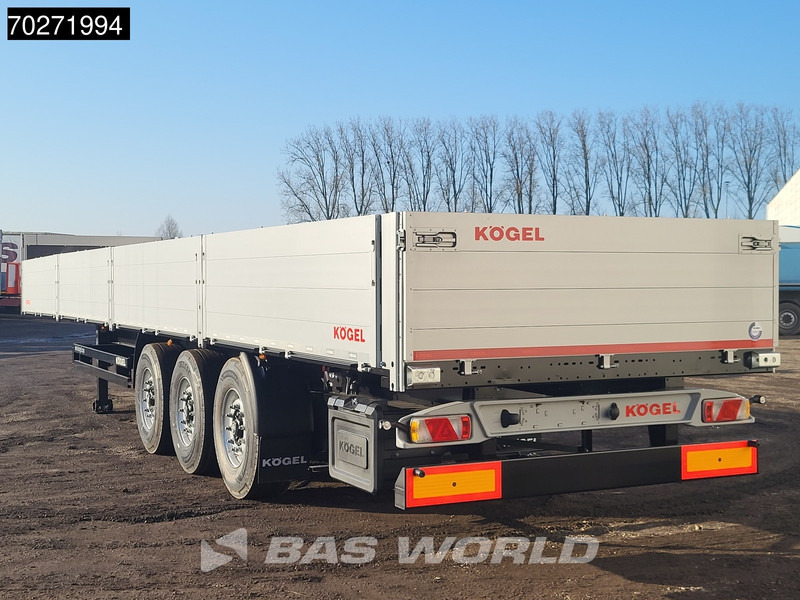 Kögel S24-1 NEW Liftachse Bordwände - Dropside/ Flatbed semi-trailer: picture 2 Kögel S24-1 NEW Liftachse Bordwände - Dropside/ Flatbed semi-trailer: picture 2
