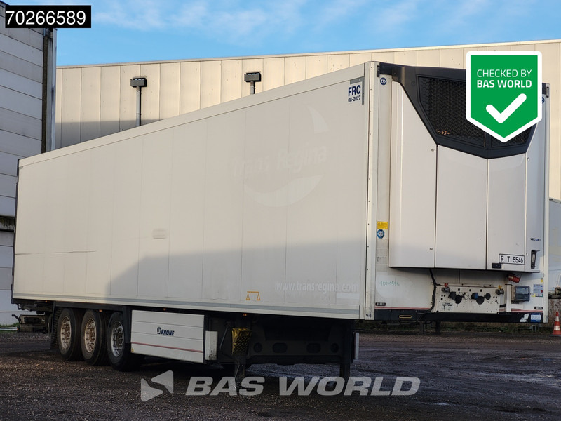Krone Carrier Vector HE19 3 axles ATP Valid - Doppelstock Blumenbreit Liftachse Palettenkasten - Refrigerator semi-trailer: picture 1 Krone Carrier Vector HE19 3 axles ATP Valid - Doppelstock Blumenbreit Liftachse Palettenkasten - Refrigerator semi-trailer: picture 1