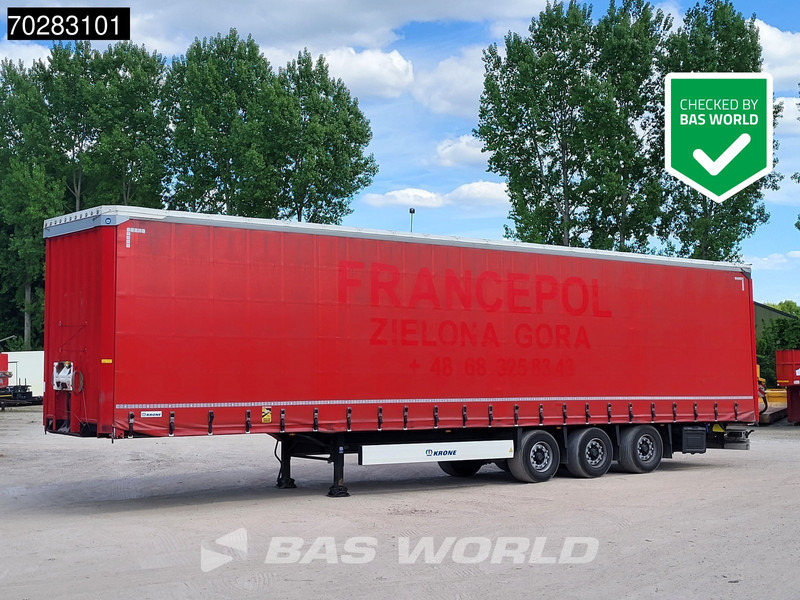 Krone SD 3 axles Liftachse Mega Hubdach - Curtainsider semi-trailer: picture 1 Krone SD 3 axles Liftachse Mega Hubdach - Curtainsider semi-trailer: picture 1
