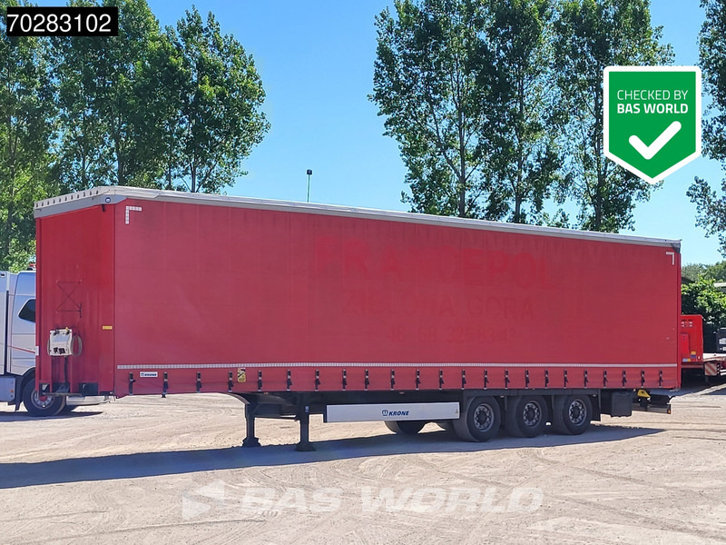 Krone SD 3 axles Liftachse Mega Hubdach - Curtainsider semi-trailer: picture 1 Krone SD 3 axles Liftachse Mega Hubdach - Curtainsider semi-trailer: picture 1