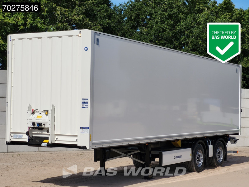 Krone SZ NEW Lift + Lenkachse Tail Lift - Closed box semi-trailer: picture 1 Krone SZ NEW Lift + Lenkachse Tail Lift - Closed box semi-trailer: picture 1