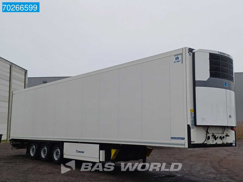 Krone Thermo King A 400 Doppelstock Blumenbreit Liftachse Palettenkasten - Refrigerator semi-trailer: picture 3 Krone Thermo King A 400 Doppelstock Blumenbreit Liftachse Palettenkasten - Refrigerator semi-trailer: picture 3
