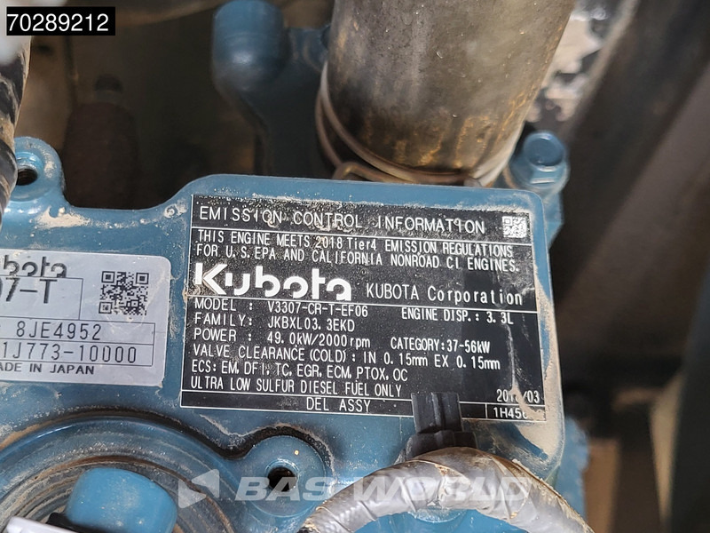 Mini excavator Kubota KX080 -4a: picture 18