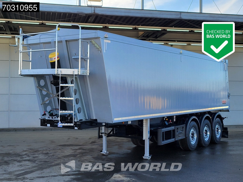 Langendorf SKA 24/30 NEW 50m3 ALU Lifting Axle SAF - Tipper semi-trailer: picture 1 Langendorf SKA 24/30 NEW 50m3 ALU Lifting Axle SAF - Tipper semi-trailer: picture 1
