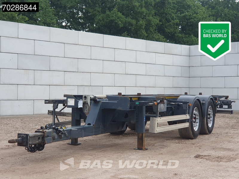 Roll-off/ Skip trailer Lecitrailer R2EC 2 axles: picture 1