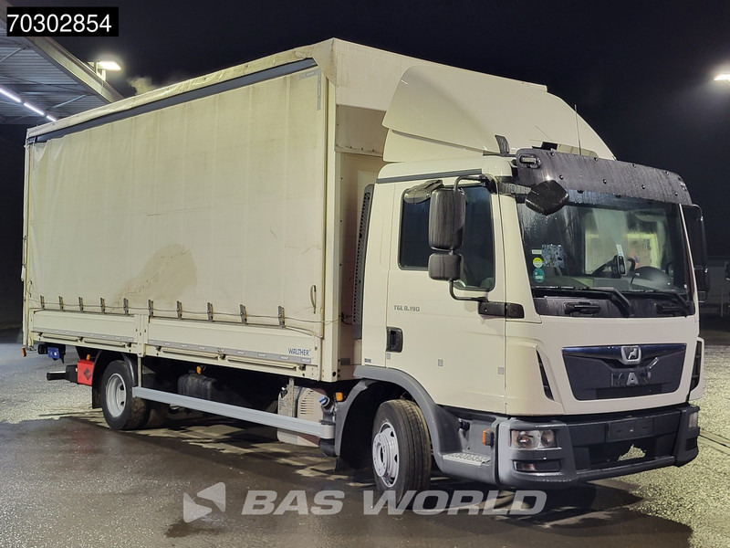 MAN TGL 8.190 TGL 4X2 8tonner Curtainsider Ladebordwand Manual Euro 6 - Curtain side truck: picture 3 MAN TGL 8.190 TGL 4X2 8tonner Curtainsider Ladebordwand Manual Euro 6 - Curtain side truck: picture 3