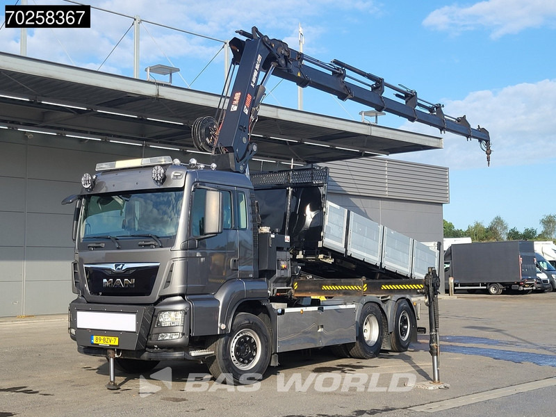 MAN TGS 26.500 6X2 NL-Truck HIAB Crane Kran X-HIPRO 302 E-6 Fifth wheel Euro 6 - Tipper, Crane truck: picture 1 MAN TGS 26.500 6X2 NL-Truck HIAB Crane Kran X-HIPRO 302 E-6 Fifth wheel Euro 6 - Tipper, Crane truck: picture 1