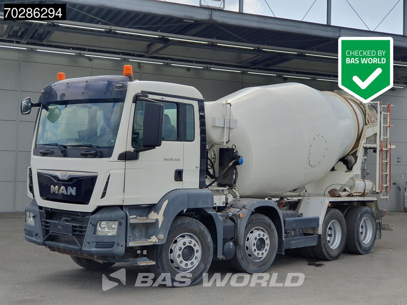 MAN TGS 32.400 8X4 9m3 Intermix Steelsuspension Navi Euro 6 - Concrete mixer truck: picture 1 MAN TGS 32.400 8X4 9m3 Intermix Steelsuspension Navi Euro 6 - Concrete mixer truck: picture 1