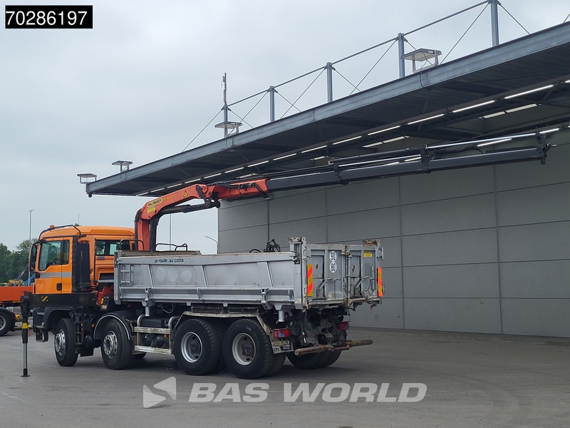 MAN TGS 35.400 8X4 Palfinger PK16001 K Kran Crane Retarder Big-Axle 2-Way tipper Euro 6 - Tipper, Crane truck: picture 2 MAN TGS 35.400 8X4 Palfinger PK16001 K Kran Crane Retarder Big-Axle 2-Way tipper Euro 6 - Tipper, Crane truck: picture 2