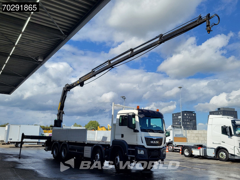 MAN TGS 35.400 8X4 Palfinger PK23002 SH Big-Axle Euro 6 - Dropside/ Flatbed truck, Crane truck: picture 3 MAN TGS 35.400 8X4 Palfinger PK23002 SH Big-Axle Euro 6 - Dropside/ Flatbed truck, Crane truck: picture 3