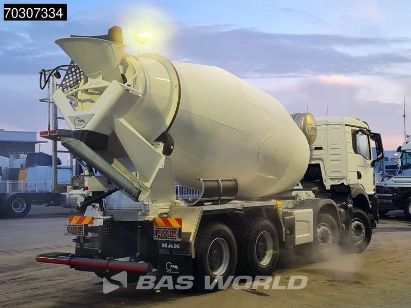 MAN TGS 35.440 TGS 8X4 NEW! 10m3 Mixer Big-Axle Steel suspension Automatic Euro 6 - Concrete mixer truck: picture 5 MAN TGS 35.440 TGS 8X4 NEW! 10m3 Mixer Big-Axle Steel suspension Automatic Euro 6 - Concrete mixer truck: picture 5