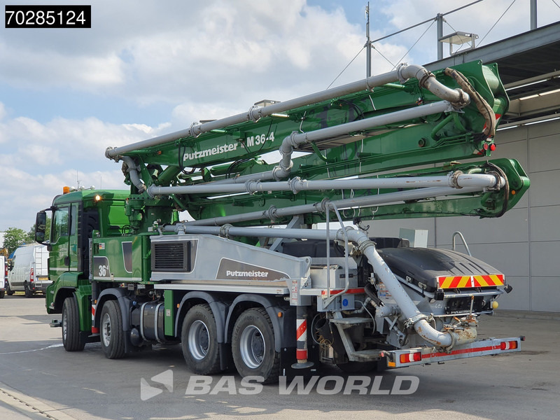 MAN TGS 37.460 8X4 Putzmeister M36-4 Pump Manual Big-Axle Steelsuspension Navi Euro 6 - Concrete pump truck: picture 2 MAN TGS 37.460 8X4 Putzmeister M36-4 Pump Manual Big-Axle Steelsuspension Navi Euro 6 - Concrete pump truck: picture 2