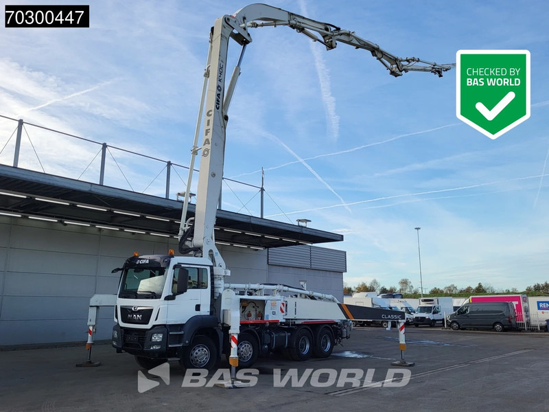 MAN TGS 41.460 8X4 CIFA K40C-PU1607 Pump 935hours! Big-Axle Steelsuspension Euro 6 - Concrete pump truck: picture 1 MAN TGS 41.460 8X4 CIFA K40C-PU1607 Pump 935hours! Big-Axle Steelsuspension Euro 6 - Concrete pump truck: picture 1