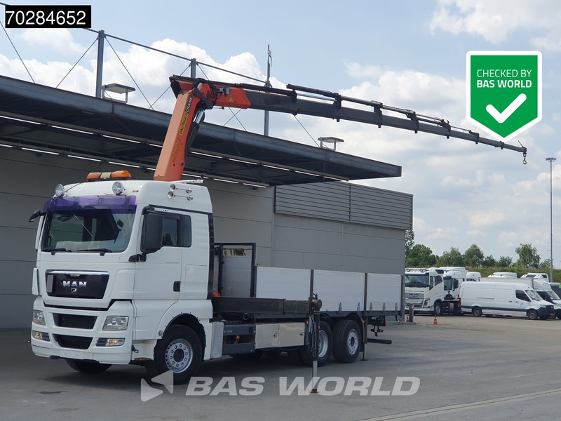 MAN TGX 26.480 TGX 6X2 Palfinger PK29002 Kran Crane 8 ext 2.5T winch Retarder Manual Euro 4 - Dropside/ Flatbed truck, Crane truck: picture 1 MAN TGX 26.480 TGX 6X2 Palfinger PK29002 Kran Crane 8 ext 2.5T winch Retarder Manual Euro 4 - Dropside/ Flatbed truck, Crane truck: picture 1