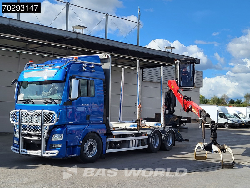 MAN TGX 33.580 TGX 6X4 Palfinger Epsilon Wood crane Holztransport Retarder Navi Xenon Euro 6 - Timber truck, Crane truck: picture 5 MAN TGX 33.580 TGX 6X4 Palfinger Epsilon Wood crane Holztransport Retarder Navi Xenon Euro 6 - Timber truck, Crane truck: picture 5