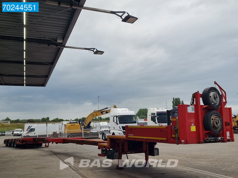 MEUSBURGER MTS-4 2xAusziehbar bis 21M Lift + 4xLenkachse - Low loader semi-trailer: picture 5 MEUSBURGER MTS-4 2xAusziehbar bis 21M Lift + 4xLenkachse - Low loader semi-trailer: picture 5