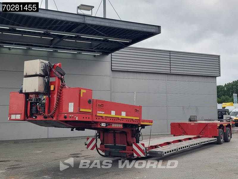 MEUSBURGER Type MPG-2 2 axles Extendable 2xLenkachse Gooseneck - Low loader semi-trailer: picture 5 MEUSBURGER Type MPG-2 2 axles Extendable 2xLenkachse Gooseneck - Low loader semi-trailer: picture 5