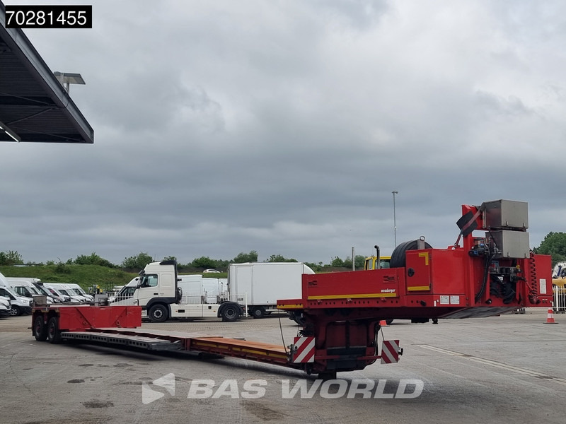 MEUSBURGER Type MPG-2 2 axles Extendable 2xLenkachse Gooseneck - Low loader semi-trailer: picture 3 MEUSBURGER Type MPG-2 2 axles Extendable 2xLenkachse Gooseneck - Low loader semi-trailer: picture 3