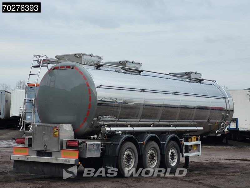 Tanker semi-trailer Magyar GM 2B 02 0 Assen Food 2 comp Inox steel Liftachse: picture 7