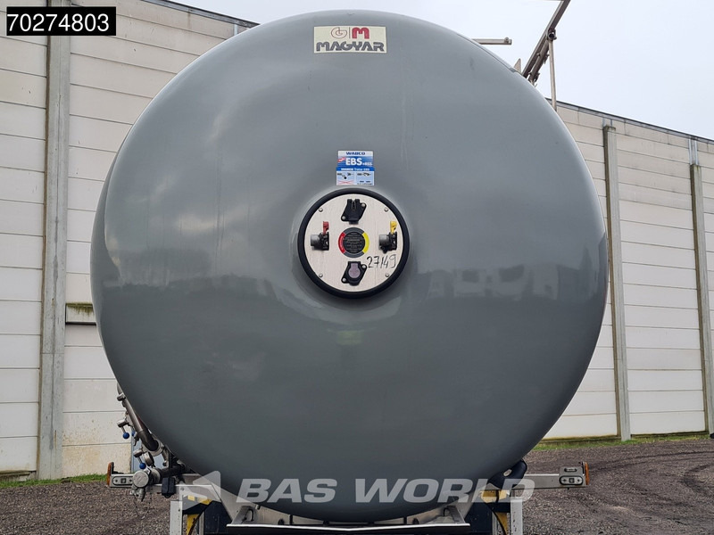 Magyar SR A1 Food 2 comp Inox steel Liftachse - Tanker semi-trailer: picture 3 Magyar SR A1 Food 2 comp Inox steel Liftachse - Tanker semi-trailer: picture 3