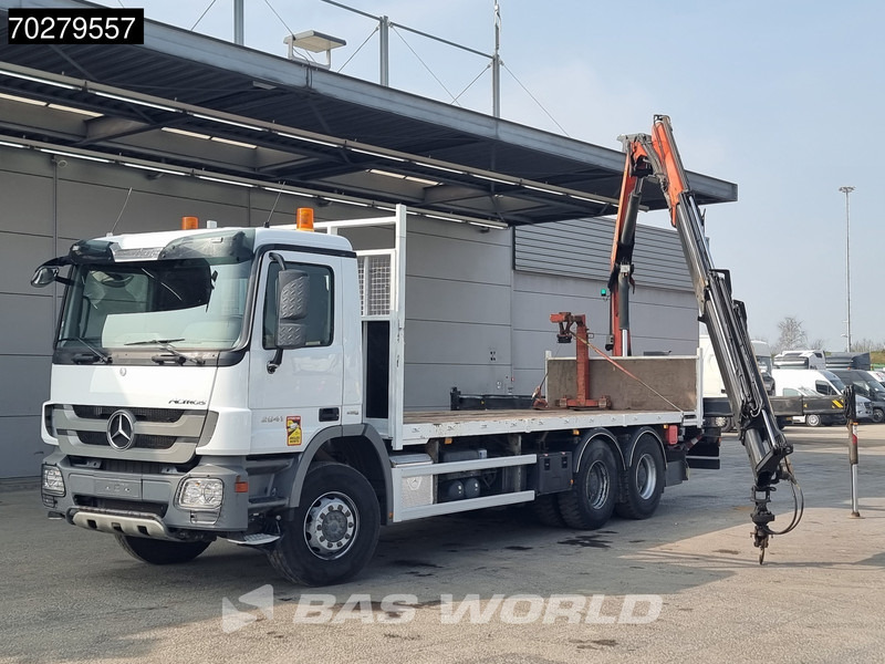 Mercedes-Benz Actros 2641 6X4 Palfinger PK18002-EH Remote Full Steel Euro 5 - Dropside/ Flatbed truck, Crane truck: picture 5 Mercedes-Benz Actros 2641 6X4 Palfinger PK18002-EH Remote Full Steel Euro 5 - Dropside/ Flatbed truck, Crane truck: picture 5