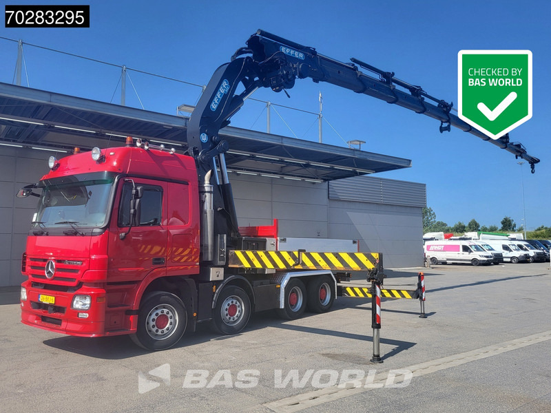 Mercedes-Benz Actros 2648 850 8X4 NL-Truck Effer 850/9S Kran Crane Fifth wheel Big-Axle Automatic Euro 5 - Dropside/ Flatbed truck, Crane truck: picture 5 Mercedes-Benz Actros 2648 850 8X4 NL-Truck Effer 850/9S Kran Crane Fifth wheel Big-Axle Automatic Euro 5 - Dropside/ Flatbed truck, Crane truck: picture 5