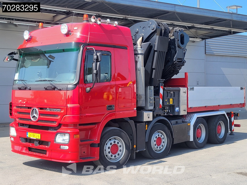 Mercedes-Benz Actros 2648 850 8X4 NL-Truck Effer 850/9S Kran Crane Fifth wheel Big-Axle Automatic Euro 5 - Dropside/ Flatbed truck, Crane truck: picture 1 Mercedes-Benz Actros 2648 850 8X4 NL-Truck Effer 850/9S Kran Crane Fifth wheel Big-Axle Automatic Euro 5 - Dropside/ Flatbed truck, Crane truck: picture 1