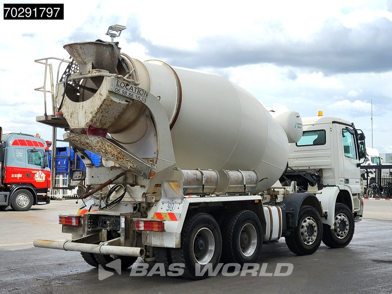 Mercedes-Benz Actros 3241 8X4 Retarder 9m3 Stetter Steelsuspension 3-Pedals Euro 4 - Concrete mixer truck: picture 5 Mercedes-Benz Actros 3241 8X4 Retarder 9m3 Stetter Steelsuspension 3-Pedals Euro 4 - Concrete mixer truck: picture 5