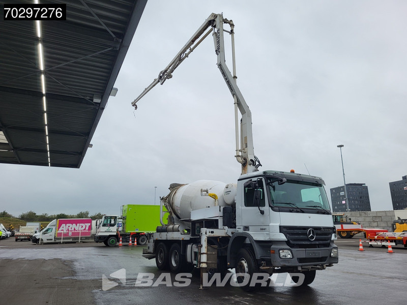 Mercedes-Benz Actros 3241 8X4 SCHWING FBP 21-100 PUMI 7m3 Mixer 3-Pedals Big-Axle Euro 4 - Concrete pump truck: picture 3 Mercedes-Benz Actros 3241 8X4 SCHWING FBP 21-100 PUMI 7m3 Mixer 3-Pedals Big-Axle Euro 4 - Concrete pump truck: picture 3