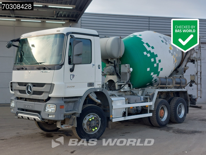 Mercedes-Benz Actros 3336 Actros 6X6 Full Steel Stetter Mixer Euro 5 - Concrete mixer truck: picture 1 Mercedes-Benz Actros 3336 Actros 6X6 Full Steel Stetter Mixer Euro 5 - Concrete mixer truck: picture 1
