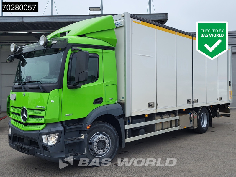 Mercedes-Benz Antos 1827 4X2 18tonner ADR Ladebordwand boxheater Euro 6 - Box truck: picture 1 Mercedes-Benz Antos 1827 4X2 18tonner ADR Ladebordwand boxheater Euro 6 - Box truck: picture 1