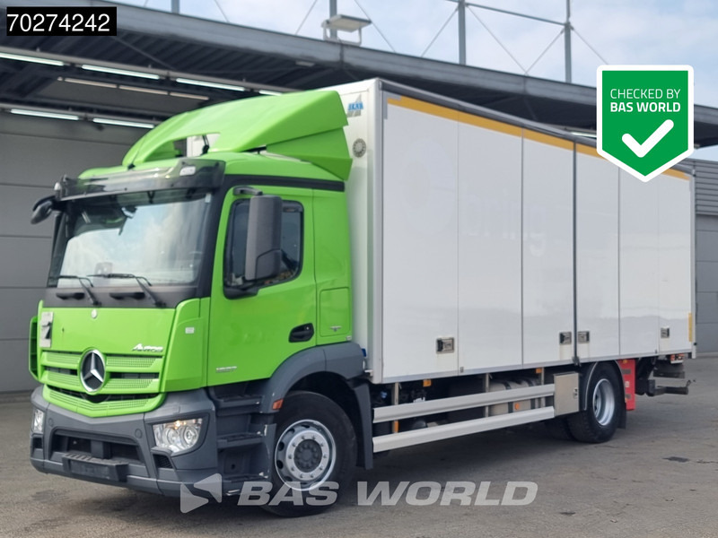 Mercedes-Benz Antos 1827 4X2 Euro 6 Automatic 2T Tailgate - Box truck: picture 1 Mercedes-Benz Antos 1827 4X2 Euro 6 Automatic 2T Tailgate - Box truck: picture 1