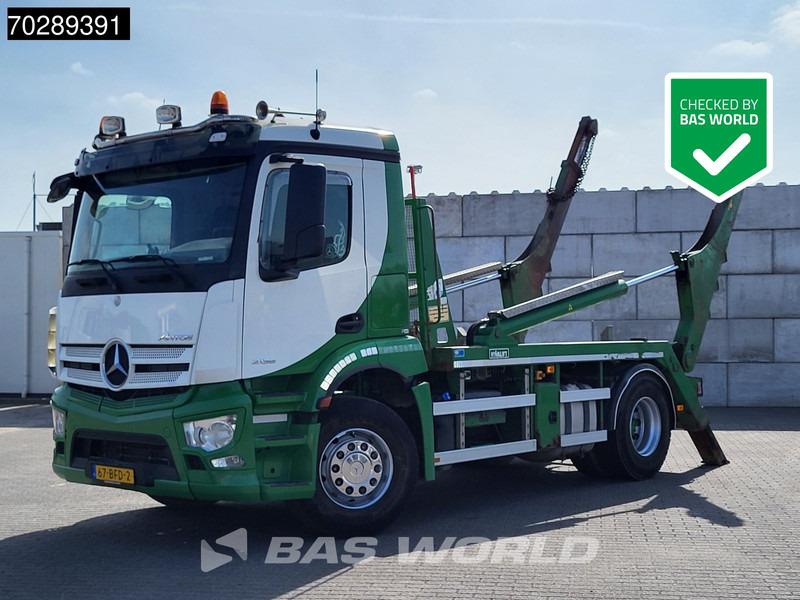 Mercedes-Benz Antos 2135 4X2 NL-Truck Hyva NG 2014-TA-XL Automatic Euro 6 - Skip loader truck: picture 1 Mercedes-Benz Antos 2135 4X2 NL-Truck Hyva NG 2014-TA-XL Automatic Euro 6 - Skip loader truck: picture 1