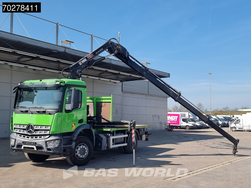 Mercedes-Benz Arocs 1830 4X2 Hiab 122 ES-3 HIPRO Kran Crane Big-Axle Euro 6 - Dropside/ Flatbed truck, Crane truck: picture 5 Mercedes-Benz Arocs 1830 4X2 Hiab 122 ES-3 HIPRO Kran Crane Big-Axle Euro 6 - Dropside/ Flatbed truck, Crane truck: picture 5
