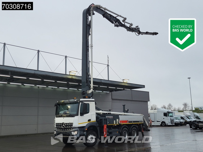 Mercedes-Benz Arocs 2636 6X4 24mtr Betonstar BST 24.14S-4ZR pump Big-Axle Automatic Euro 6 - Concrete pump truck: picture 1 Mercedes-Benz Arocs 2636 6X4 24mtr Betonstar BST 24.14S-4ZR pump Big-Axle Automatic Euro 6 - Concrete pump truck: picture 1