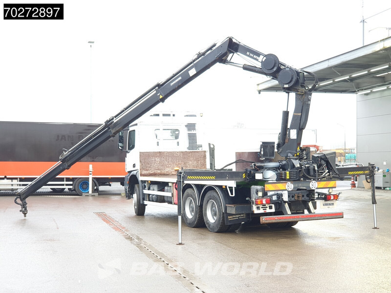 Mercedes-Benz Arocs 2636 6X4 Hiab 144 E-3 Hipro Kran Crane Remote Full Steel Euro 6 - Dropside/ Flatbed truck, Crane truck: picture 2 Mercedes-Benz Arocs 2636 6X4 Hiab 144 E-3 Hipro Kran Crane Remote Full Steel Euro 6 - Dropside/ Flatbed truck, Crane truck: picture 2