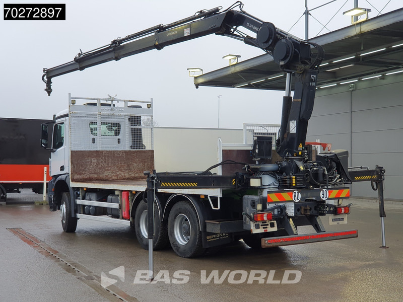 Mercedes-Benz Arocs 2636 6X4 Hiab 144 E-3 Hipro Kran Crane Remote Full Steel Euro 6 - Dropside/ Flatbed truck, Crane truck: picture 3 Mercedes-Benz Arocs 2636 6X4 Hiab 144 E-3 Hipro Kran Crane Remote Full Steel Euro 6 - Dropside/ Flatbed truck, Crane truck: picture 3