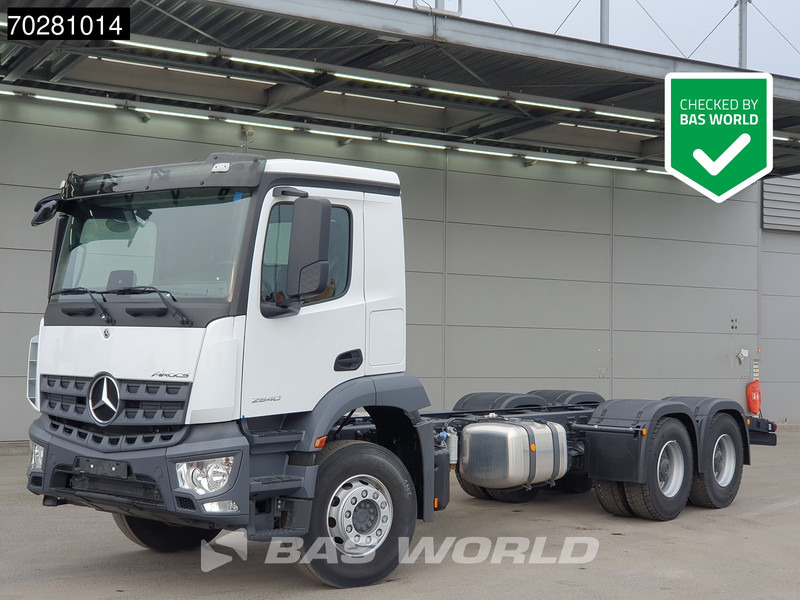 Mercedes-Benz Arocs 2640 6X4 NEW Chassis Big-Axle Automatic Euro 6 - Cab chassis truck: picture 1 Mercedes-Benz Arocs 2640 6X4 NEW Chassis Big-Axle Automatic Euro 6 - Cab chassis truck: picture 1