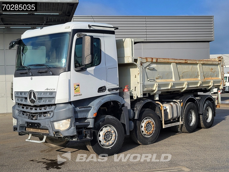 Tipper Mercedes-Benz Arocs 3240 8X4 12m3 2-side Tipper Steel Suspension Automatic Big-Axle Euro 6: picture 7