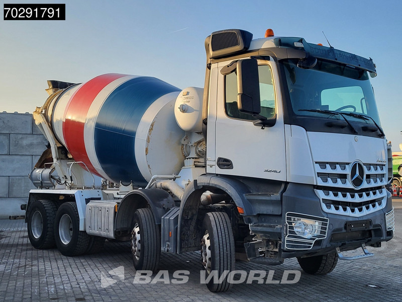 Mercedes-Benz Arocs 3240 8X4 9m3 Stetter mixer Steelsuspension Automatic Euro 6 - Concrete mixer truck: picture 3 Mercedes-Benz Arocs 3240 8X4 9m3 Stetter mixer Steelsuspension Automatic Euro 6 - Concrete mixer truck: picture 3