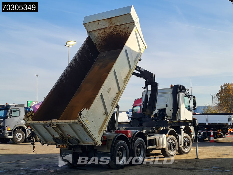 Tipper, Crane truck Mercedes-Benz Arocs 3240 8X4 HIAB X-HIDUO 188 E-2 Kran Crane 3-side tipper Big-Axle Euro 6: picture 11 Tipper, Crane truck Mercedes-Benz Arocs 3240 8X4 HIAB X-HIDUO 188 E-2 Kran Crane 3-side tipper Big-Axle Euro 6: picture 11