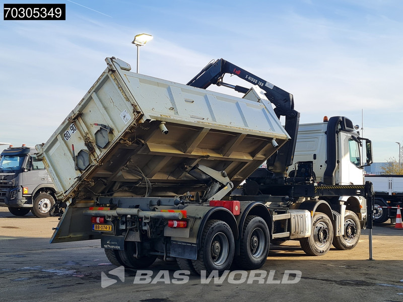 Tipper, Crane truck Mercedes-Benz Arocs 3240 8X4 HIAB X-HIDUO 188 E-2 Kran Crane 3-side tipper Big-Axle Euro 6: picture 12 Tipper, Crane truck Mercedes-Benz Arocs 3240 8X4 HIAB X-HIDUO 188 E-2 Kran Crane 3-side tipper Big-Axle Euro 6: picture 12