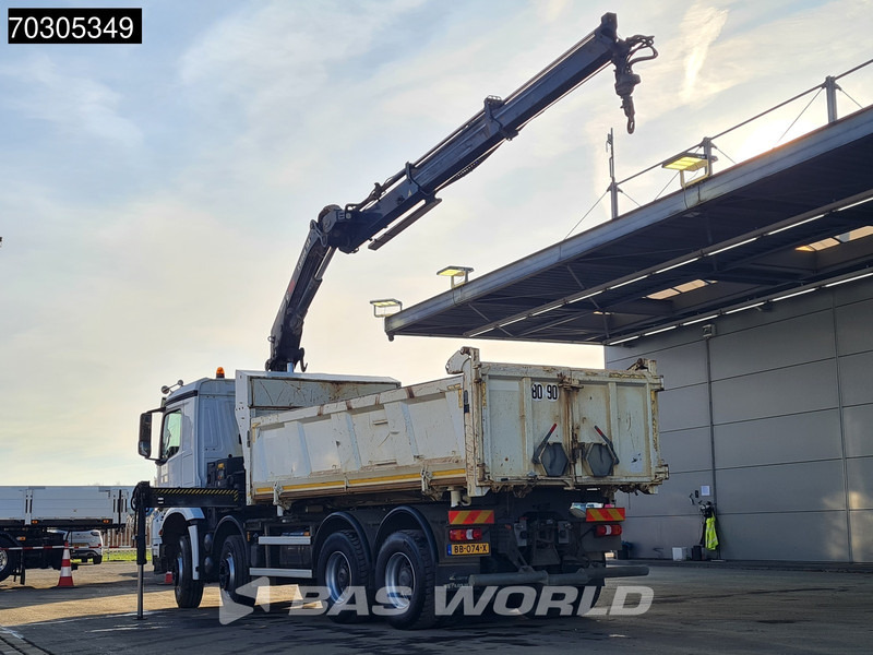 Tipper, Crane truck Mercedes-Benz Arocs 3240 8X4 HIAB X-HIDUO 188 E-2 Kran Crane 3-side tipper Big-Axle Euro 6: picture 6 Tipper, Crane truck Mercedes-Benz Arocs 3240 8X4 HIAB X-HIDUO 188 E-2 Kran Crane 3-side tipper Big-Axle Euro 6: picture 6