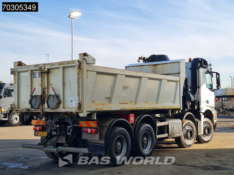 Tipper, Crane truck Mercedes-Benz Arocs 3240 8X4 HIAB X-HIDUO 188 E-2 Kran Crane 3-side tipper Big-Axle Euro 6: picture 18 Tipper, Crane truck Mercedes-Benz Arocs 3240 8X4 HIAB X-HIDUO 188 E-2 Kran Crane 3-side tipper Big-Axle Euro 6: picture 18