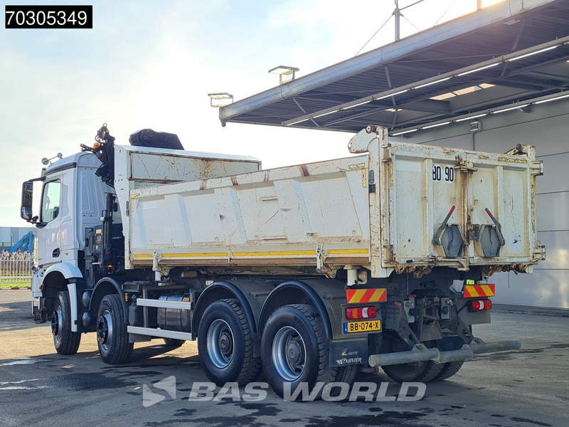 Tipper, Crane truck Mercedes-Benz Arocs 3240 8X4 HIAB X-HIDUO 188 E-2 Kran Crane 3-side tipper Big-Axle Euro 6: picture 15 Tipper, Crane truck Mercedes-Benz Arocs 3240 8X4 HIAB X-HIDUO 188 E-2 Kran Crane 3-side tipper Big-Axle Euro 6: picture 15