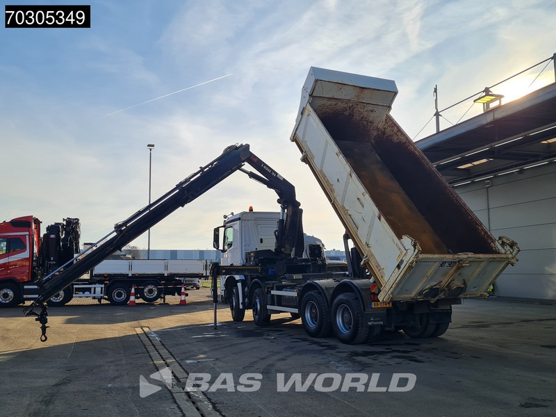 Tipper, Crane truck Mercedes-Benz Arocs 3240 8X4 HIAB X-HIDUO 188 E-2 Kran Crane 3-side tipper Big-Axle Euro 6: picture 9 Tipper, Crane truck Mercedes-Benz Arocs 3240 8X4 HIAB X-HIDUO 188 E-2 Kran Crane 3-side tipper Big-Axle Euro 6: picture 9